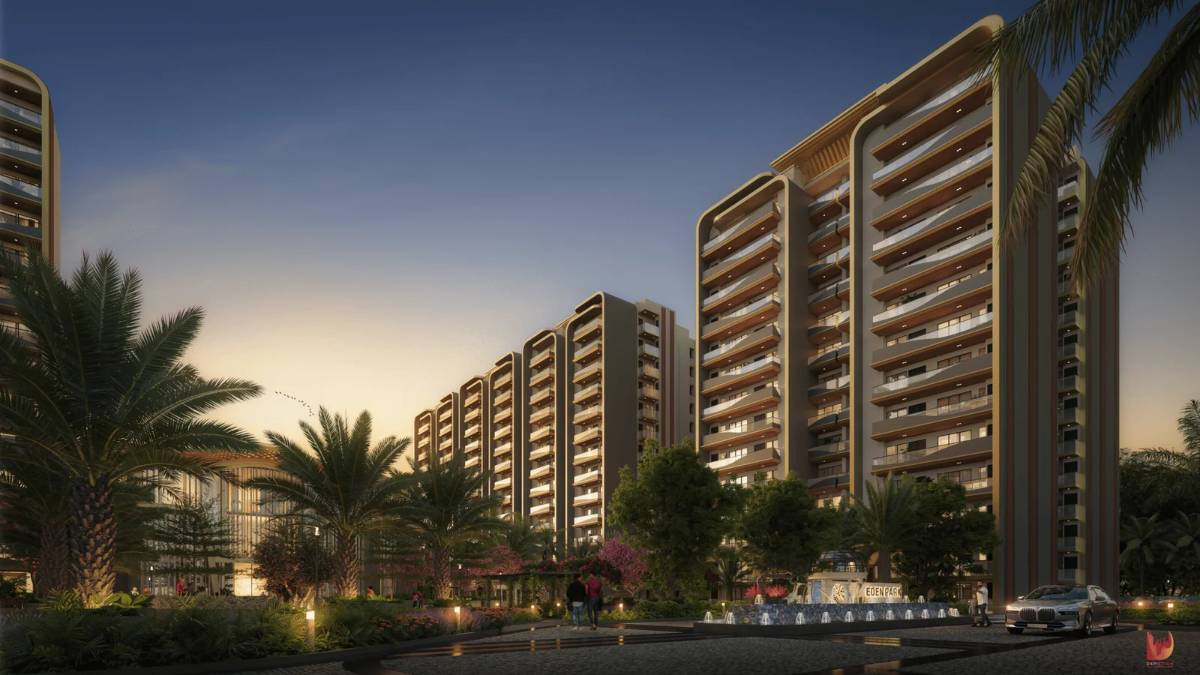 Eden Park Towers Evening